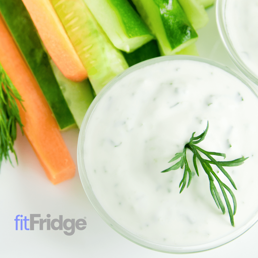 Tzatziki and Veggies - fitFridge