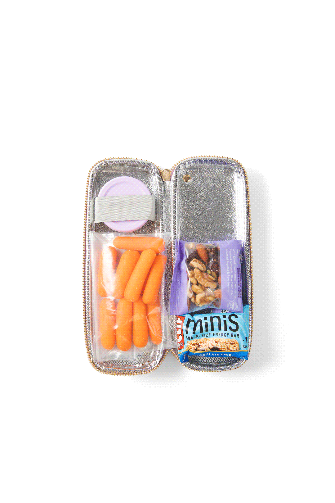 The insulated, personal snack container that keeps your food fresh for up to 4 hours.