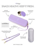 fitFridge Portable Food Storage Containers with Ice Gel Packs for Fresh Snacks - fitFridge