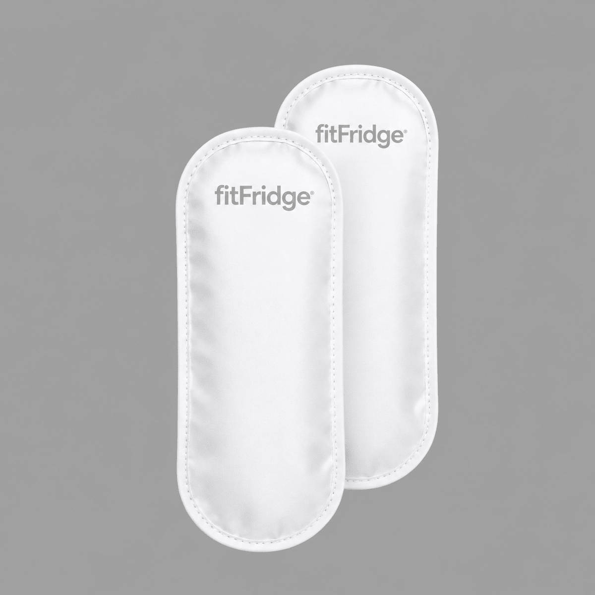 Reusable Ice Gel Pack Set For fitFridge Container (2-pack) - WHITE - fitFridge