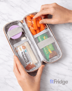 fitFridge Portable Food Storage Containers with Ice Gel Packs for Fresh Snacks - fitFridge
