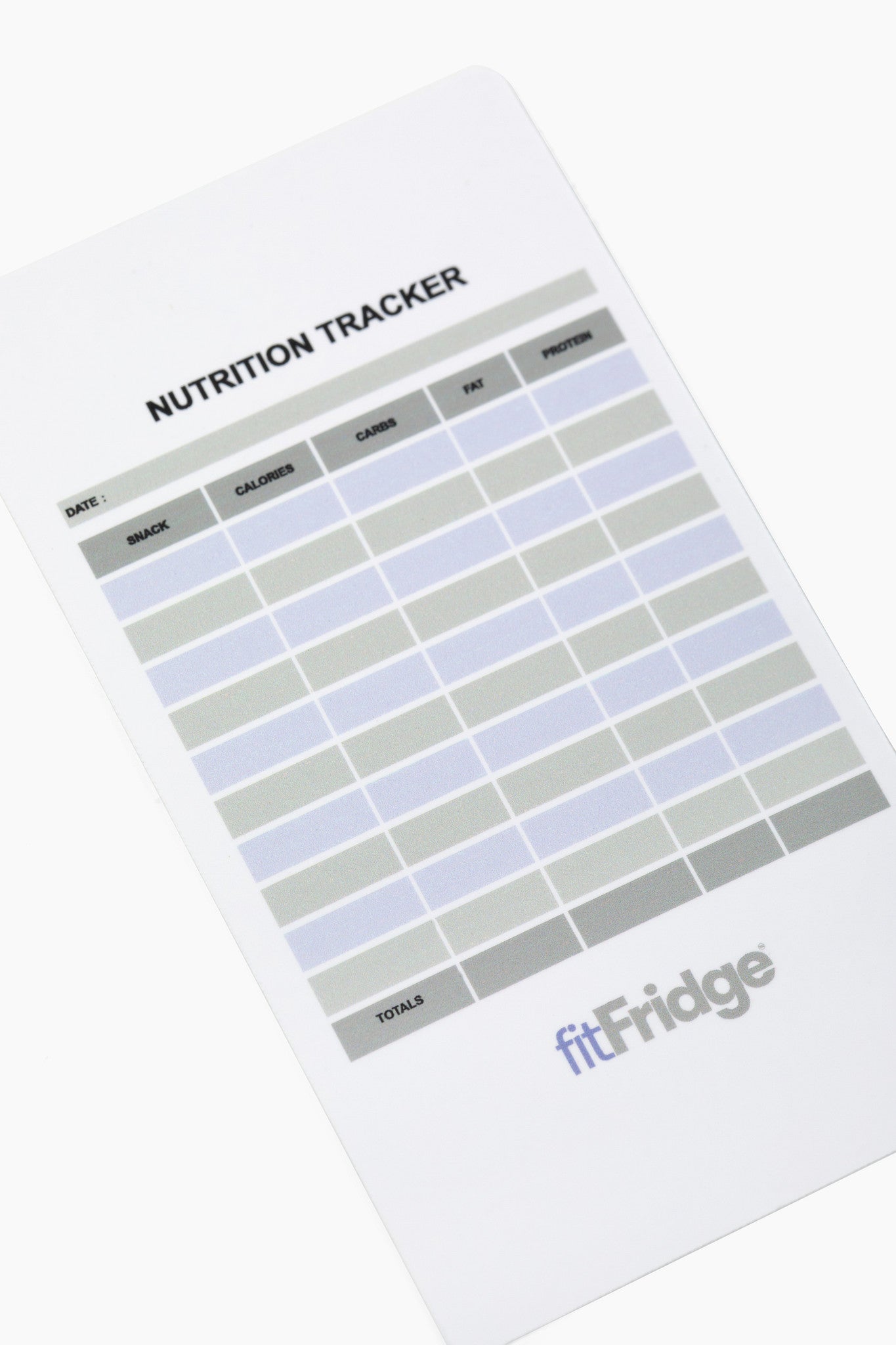 Nutrition Tracker Cards – 10 Pack - fitFridge